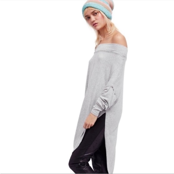 WE THE FREE PEOPLE Grapevine Tunic Long Top Dress Black Size L Flowy Boho Casual - Picture 6 of 14